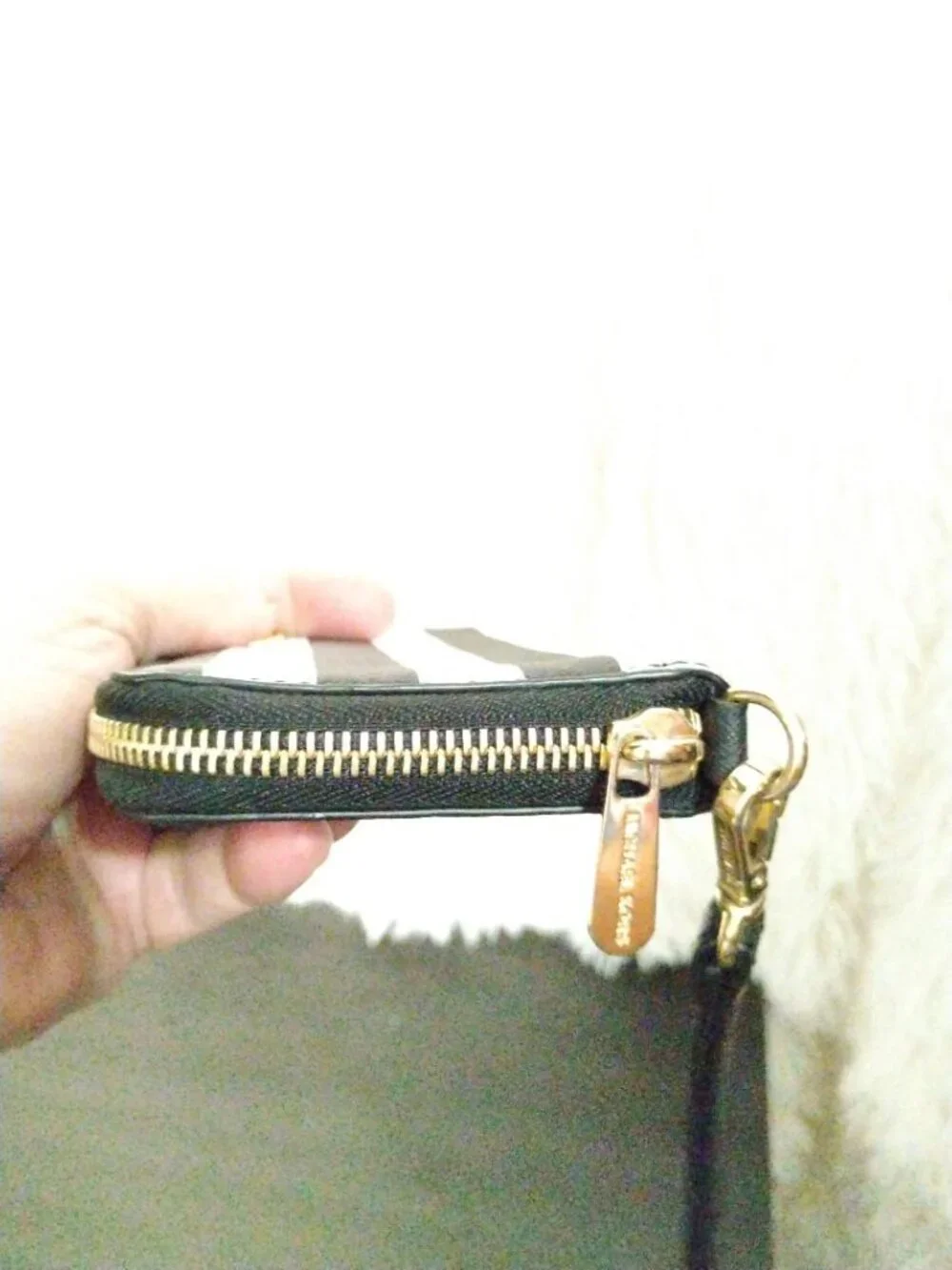 Michael Kors Jet Set Striped Wallet Wristlet NWOT